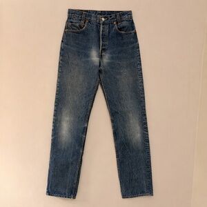 Vintage Levi’s 701-0117 jeans.